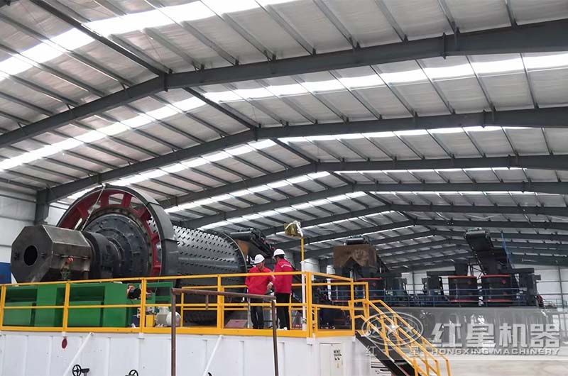 紅星球磨機選礦應用現(xiàn)場