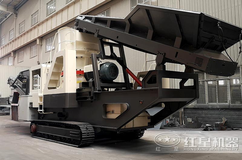 移動圓錐破碎制砂一體機