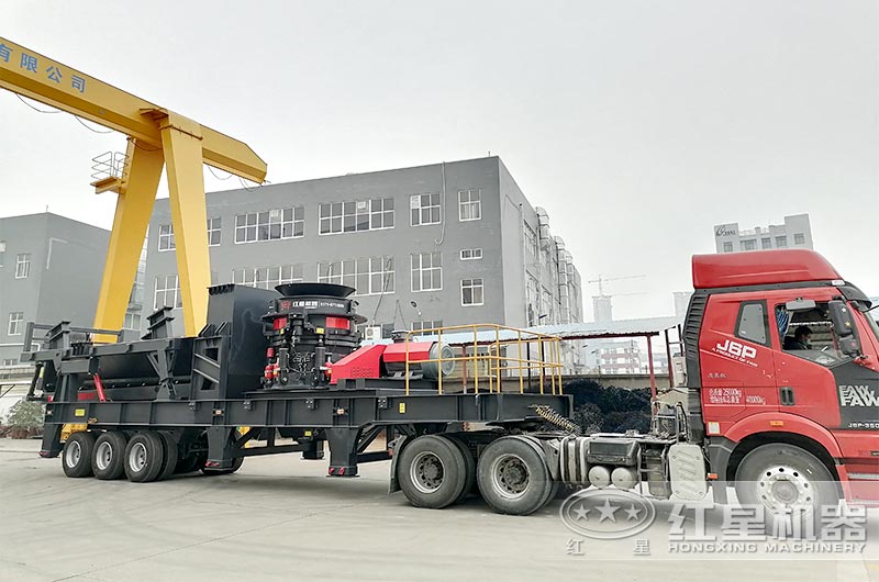 移動(dòng)式破碎站發(fā)貨