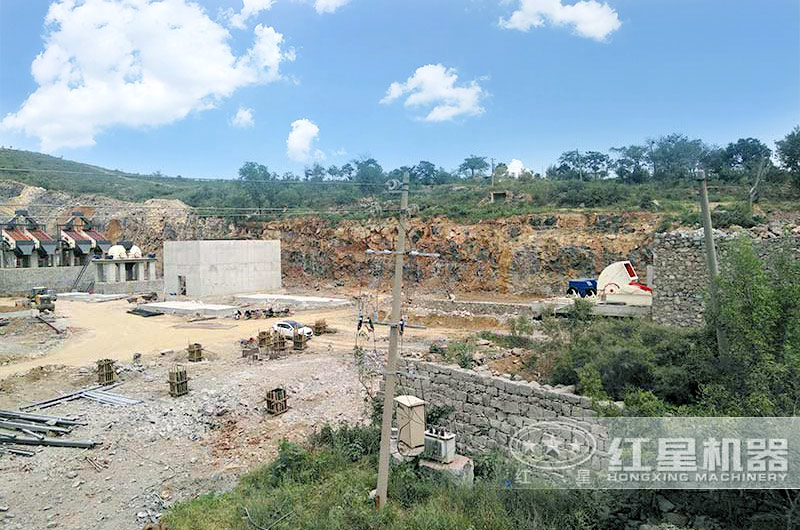 方案③石灰石制砂生產線現場