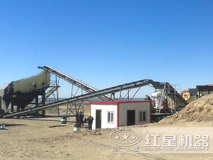 福客戶投資的砂石場即將開工