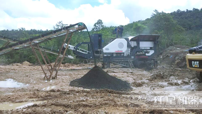 移動式煤炭粉碎機就地可開展作業