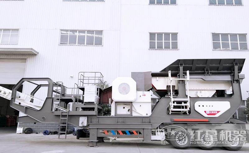 移動的顎式石頭破碎機(jī)