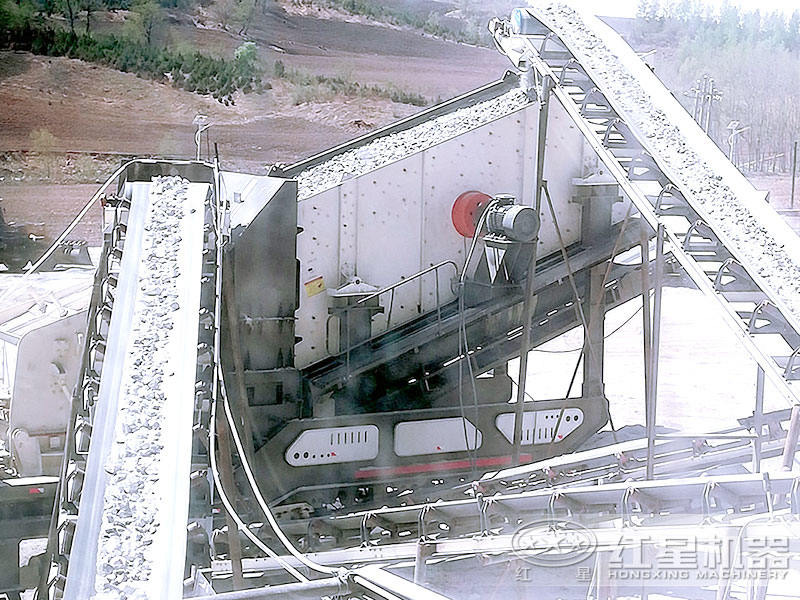 大型車載移動式粉石機