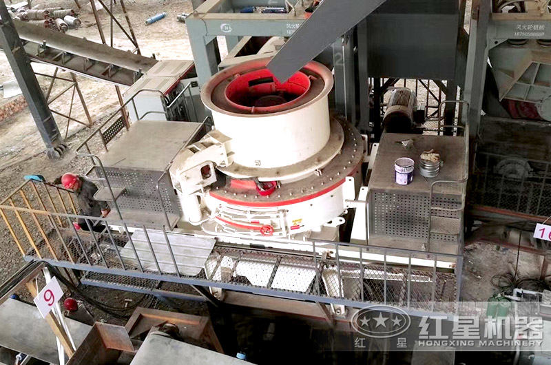 制砂機現場實拍