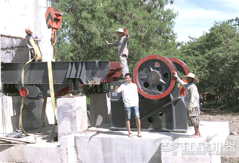 46鄂破機(jī)客戶安裝現(xiàn)場