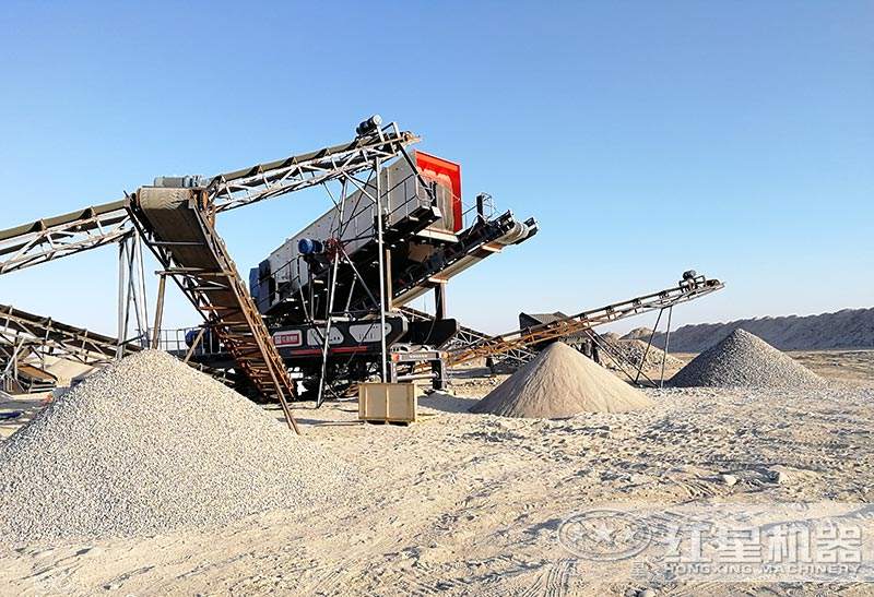 移動(dòng)制砂機(jī)