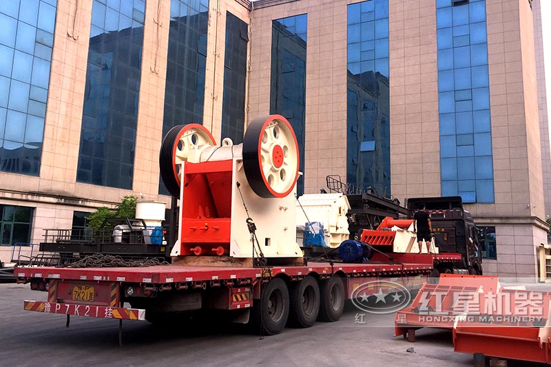 石灰巖碎石機發貨