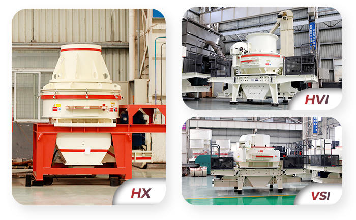 高產量沖擊破不同種類型號