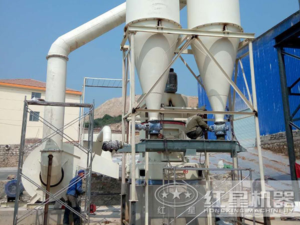 紅星磨粉機生產現場