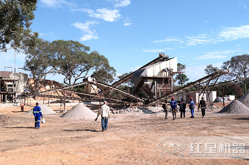 1315反擊破石頭破碎現場