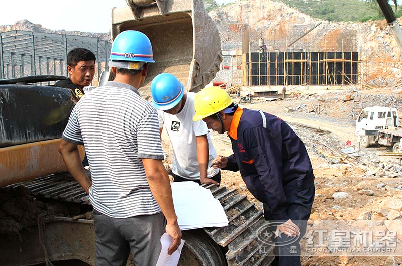 紅星工程師到現(xiàn)場(chǎng)勘測(cè)