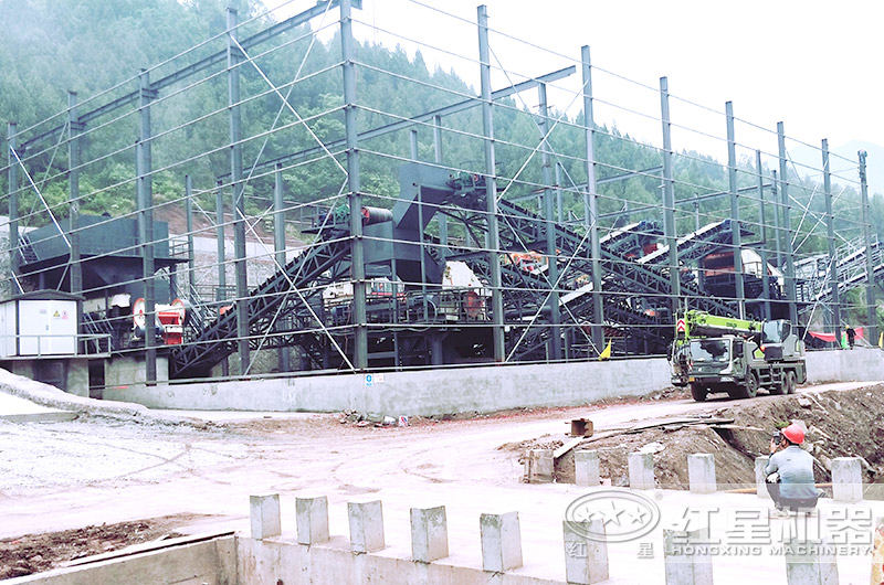 廣元客戶環(huán)保現(xiàn)場，正在建設(shè)中