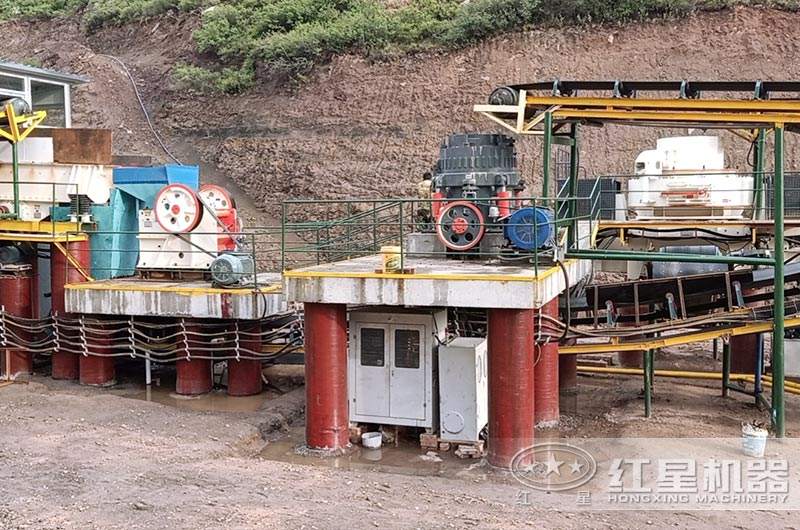 VSIA7制砂整形機制砂生產線