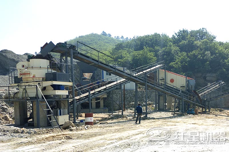 人工制砂機器現場實拍