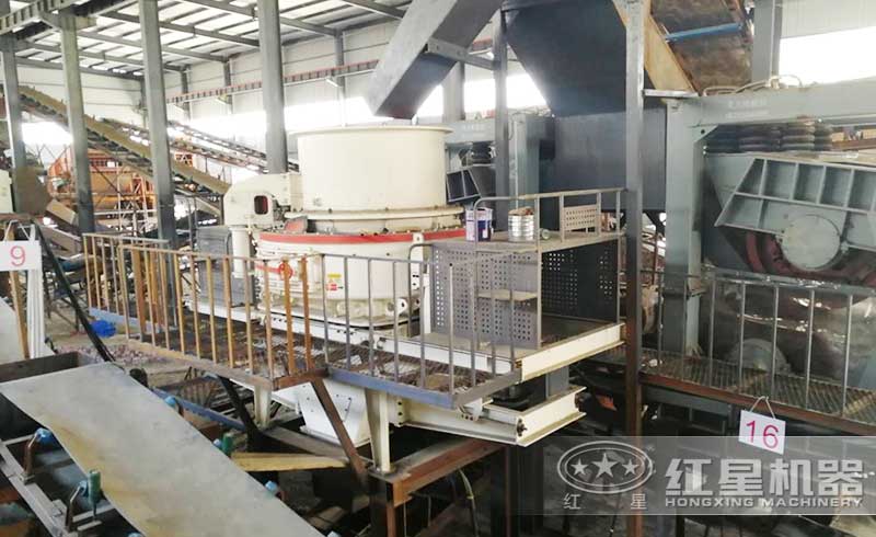 制砂機(jī)現(xiàn)場(chǎng)