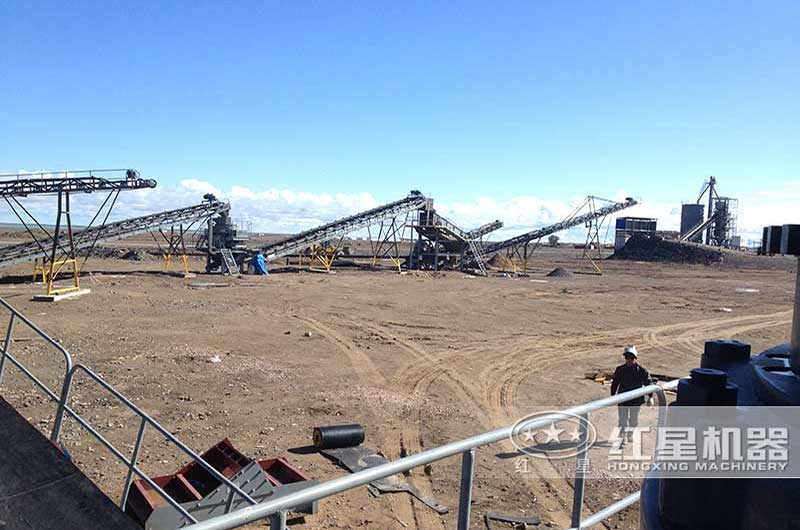 鐵礦石破碎現(xiàn)場