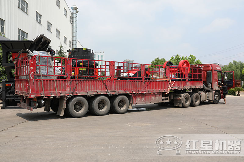 紅星整套1200圓錐破裝車發貨中