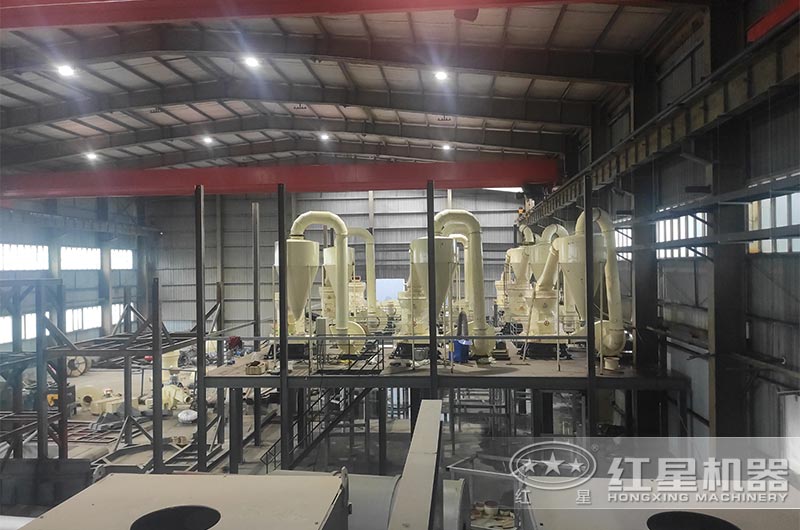 無人操作環保磨粉車間