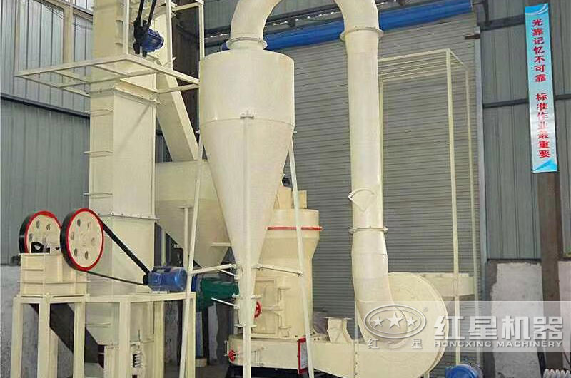 磨粉工藝流程現場