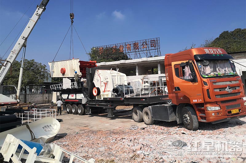 新建建筑垃圾制沙處理廠