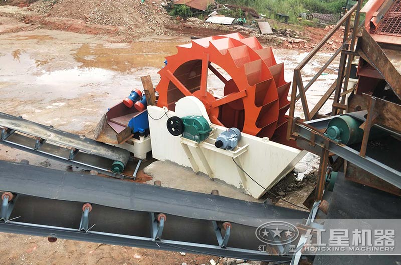 細(xì)沙回收一體機(jī)現(xiàn)場