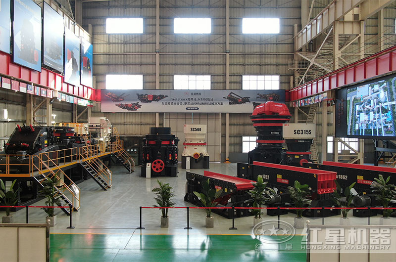 大型碎石機(jī)生產(chǎn)廠家展示