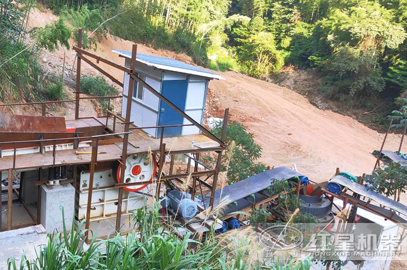 浙江時產1000噸石灰石破碎生產線