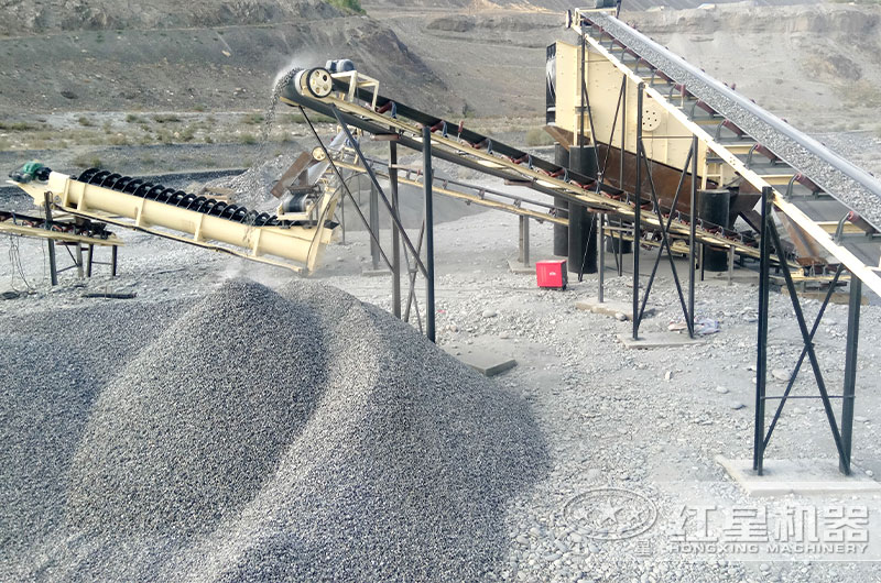 碎石料生產(chǎn)現(xiàn)場
