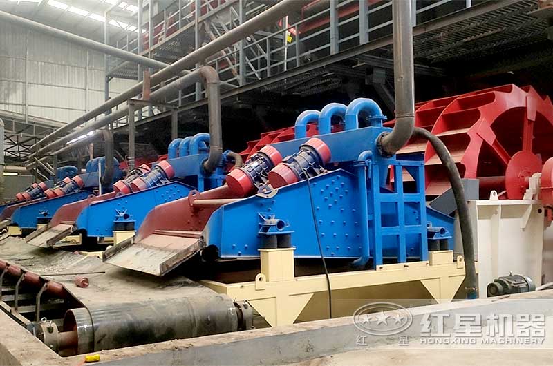 大型洗沙設備現場落地需要幾十萬左右