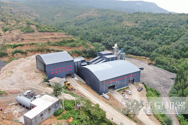 登封時(shí)產(chǎn)700-800噸石灰石加工廠