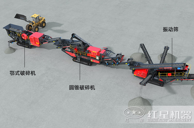 節能型移動破碎站組成結構