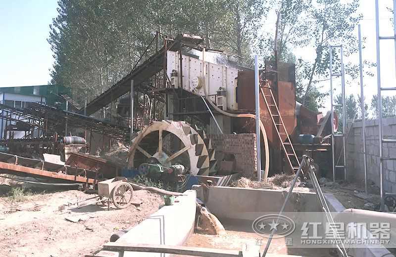 紅星洗砂現(xiàn)場(chǎng)展示