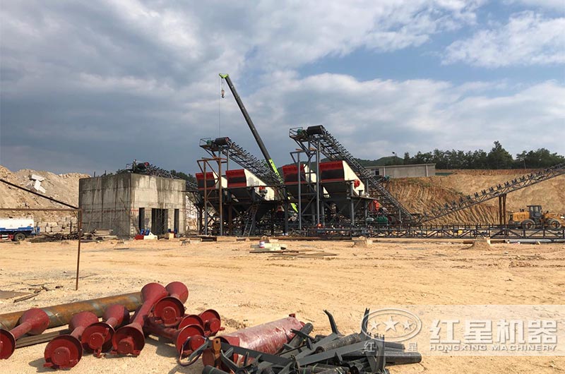 新建礦山修復項目現場