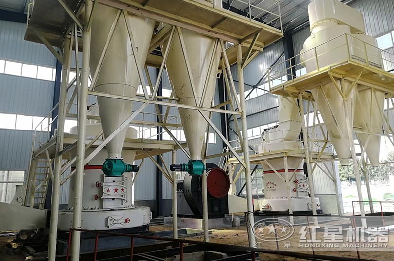 時產50噸工業雷蒙機現場二