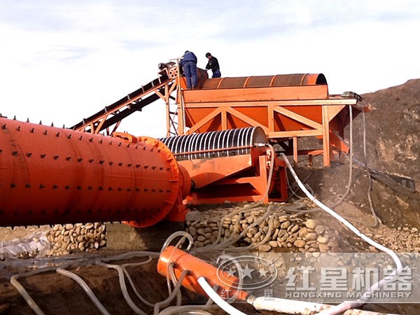 2cx系列磁選機作業現場圖