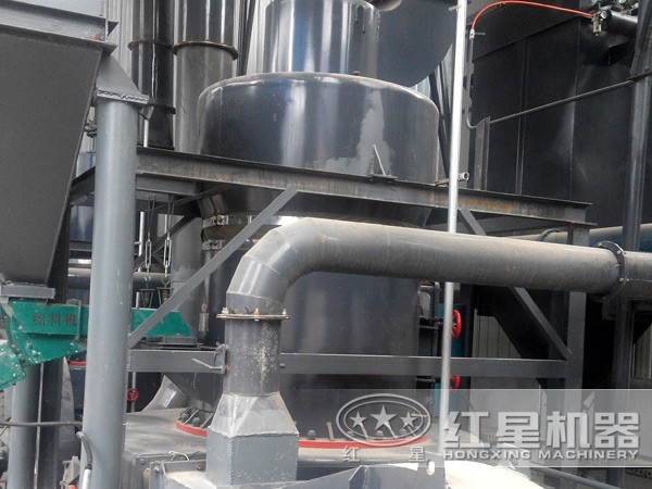 3250石灰石磨粉機作業圖