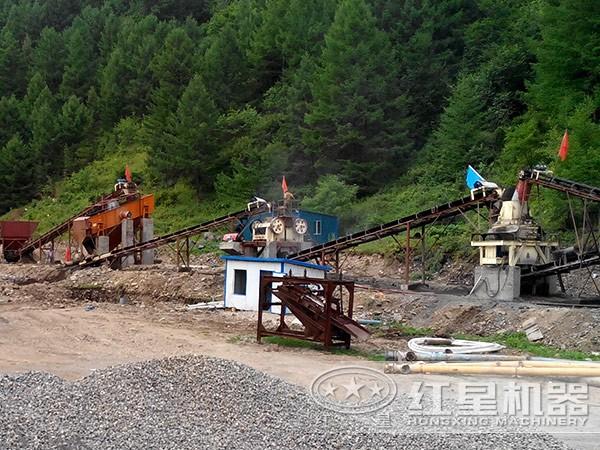 500TH安山巖破碎生產(chǎn)線