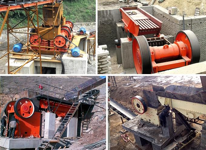 鄂式破碎設(shè)備客戶現(xiàn)場(chǎng)圖