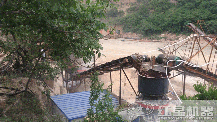 單缸圓錐破碎機(jī)------客戶現(xiàn)場