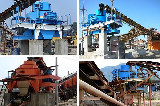 HVI1250制砂機客戶現場圖