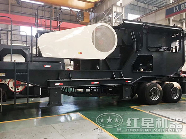 鋯石200tph新型車載移動嗑石機