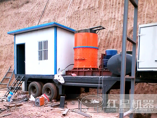 車式流動石子粉碎機