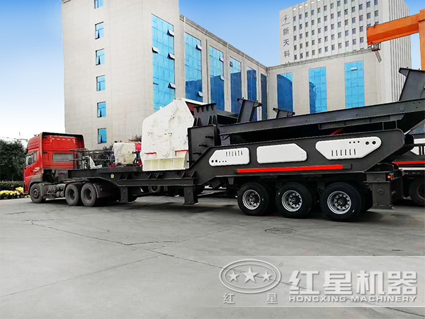 輪胎反擊破移動破碎站