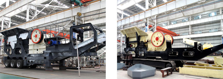 移動(dòng)破碎機(jī)的分類