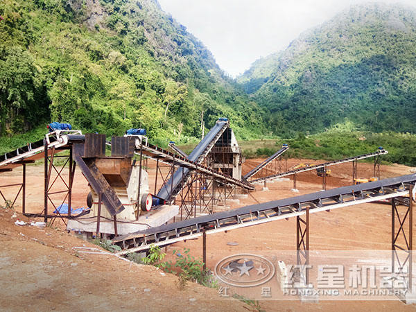 碎石生產線流程