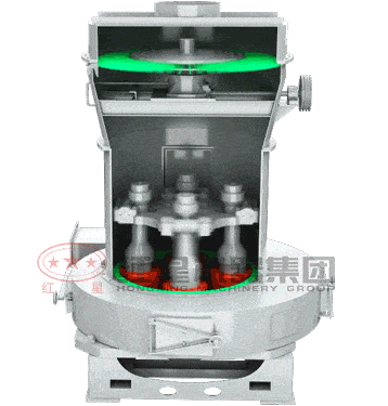 高壓磨粉機工作原理