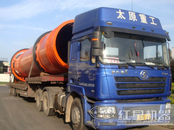 小型煤泥干燥機設備發貨圖