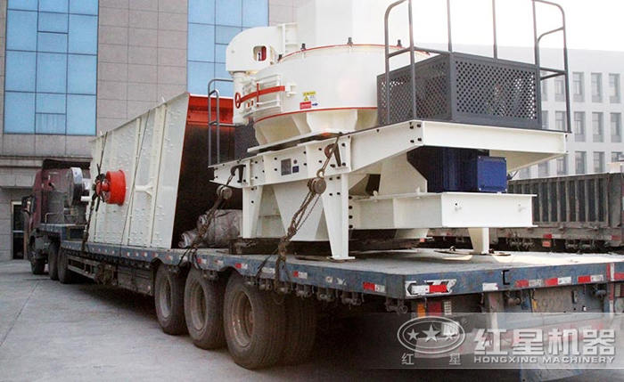 新一代石頭制砂機(jī)發(fā)貨圖