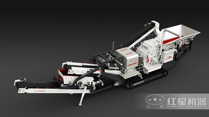 車載式制砂機平面圖